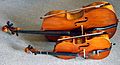 Full size and fractional cello
