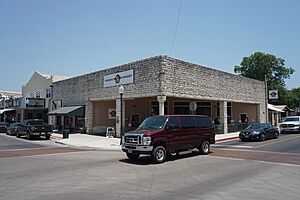 Granbury June 2018 44 (The Fillin' Station - Baker-Rylee Building and Town Square Service Station)