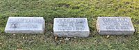 Grave of Wilhelm Georg Rapp (1827–1907) at Graceland Cemetery, Chicago