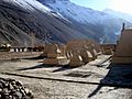 Grave yard of lamas of tabo monastery