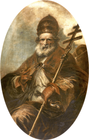 Herrera mozo San León magno Lienzo. Óvalo. 164 x 105 cm. Museo del Prado.png