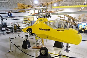 Hiller XH-44 helicopter, reproduction, view 1 - Hiller Aviation Museum - San Carlos, California - DSC03168