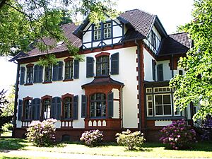 Hohenlockstedt, Germany - Kommandantenhaus, heute Rathaus