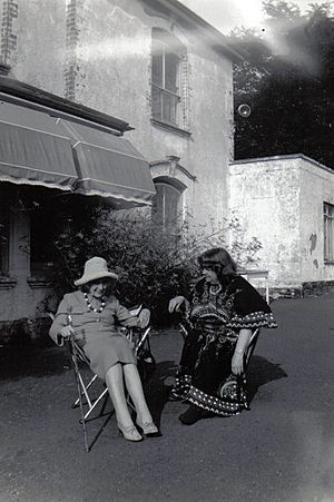 Jean Rhys and Mollie Stoner in the 1970s