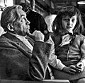 John Huston and Angelica