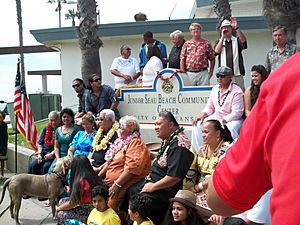 Junior Seau Beach Community Center Dedication