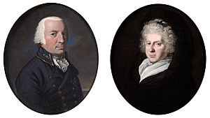 Karl Wilhelm Ferdinand II, Herzog von Braunschweig-Wolfenbüttel (1735-1806) and wife