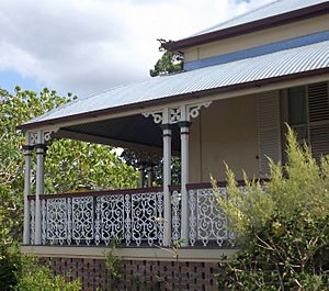 Keiraville verandah, Ipswich, Queensland