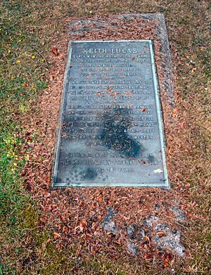 Keith Lucas Grave