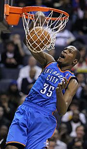Kevin Durant dunk