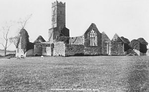 Kilconnel Abbey, photograph 1900