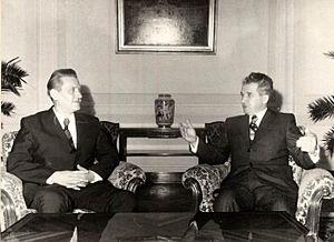 Lázár György & Nicolae Ceaușescu
