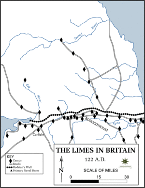 Limes in Britain, 122