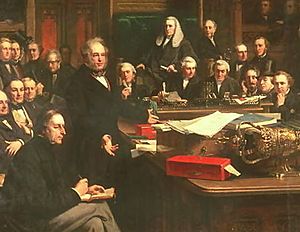 Lord-Palmerston-Addressing-The-House-Of-Commons-During-The-Debates-On-The-Treaty-Of-France-In-February-1860,-1863