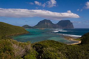 Lord Howe Island from North