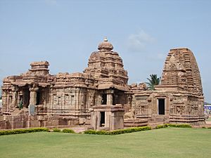 Mallikarjuna and Kasivisvanatha temples at Pattadakal