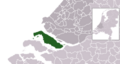 Map - NL - Municipality code 1924 (2019)