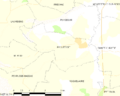 Map commune FR insee code 32347
