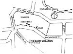 Map of Peake's Dairy Farm at St Johns Wood, Ashgrove