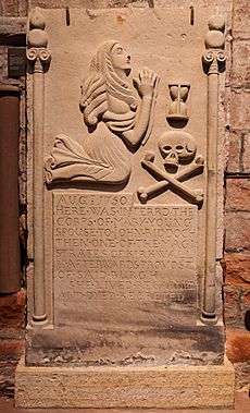 Mary Young monument, St Magnus Cathedral, Kirkwall, Orkney