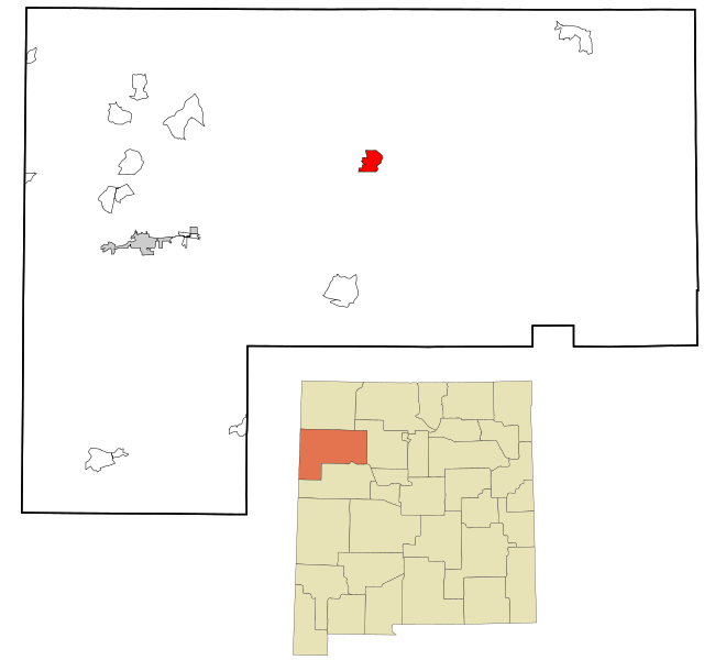 Image McKinley County New Mexico Incorporated and Unincorporated areas