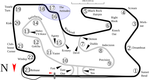Miller Motorsports Park - Outer Course