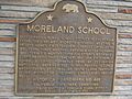 Moreland school plaque
