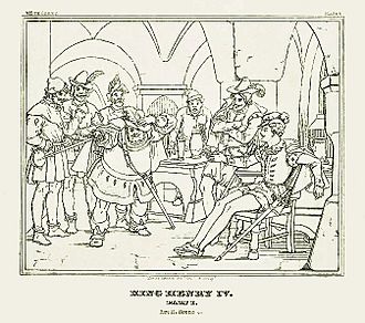 Moritz Retzsch Henry IV part 1 act 2 sc 4