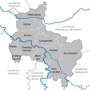 Municipalities in VER