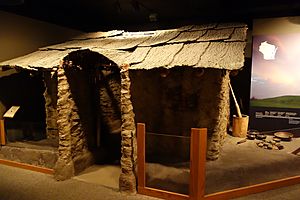 Native American homestead - Wisconsin Historical Museum - DSC02854