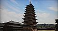 Nine story pagoda of the Hwangryongsa