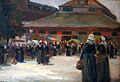 Norman Garstin - Breton Women At La Faouet