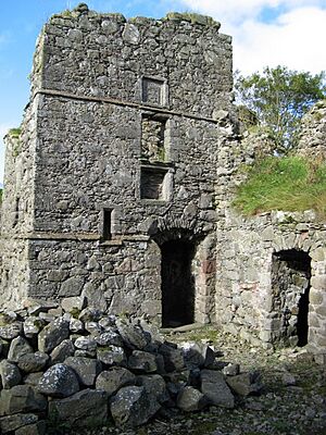 North-eastern part of Pitsligo Castle - geograph.org.uk - 1025288