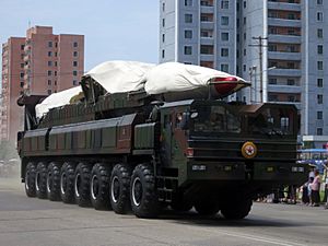 North Korea's ballistic missile - North Korea Victory Day-2013 01