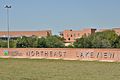 Northeast Lakeview College sign