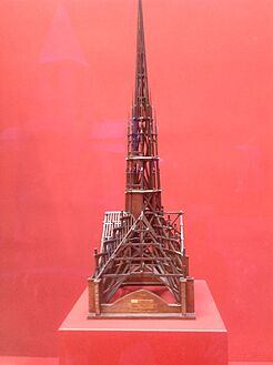 Notre-Dame Spire Model (1859)