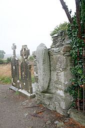 Ogham stone, Castlekeeran Church - geograph.org.uk - 232266