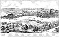 Panorama of London in 1543 Wyngaerde Section 1