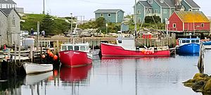 Peggy's cove harbour, Sept 2021