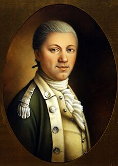Portrait of First Leader of Marines, Maj. Samuel Nicholas