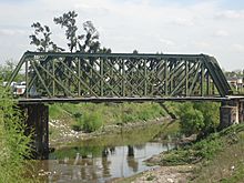 Railway bridge in Paso del Rey