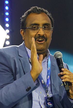 Ram Madhav at CPAC Hungary 2025.jpg