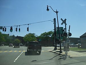 Route 126 grade crossing Framingham