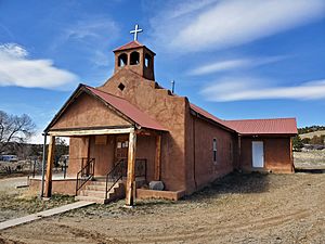 Capilla de San Cristobal in San Cristobal, New Mexico