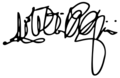 Signature of Mamerto Urriolagoitia (1895-1974)