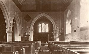 St Mary's Hadlow, interior