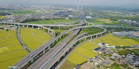 TOYOTA Interchange on TOMEI EXPWY and SHIN-TOMEI EXPWY