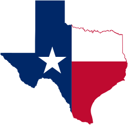 Texas flag map.svg