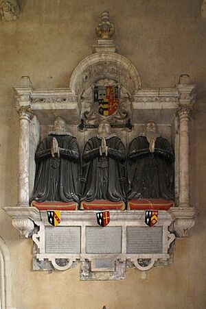 The Apreece brothers monument in the Church - geograph.org.uk - 315554