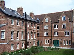 Trenaman House (rear), St Anne's College, University of Oxford